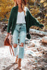 Holiday Spirit Cable Dolman Cardigan