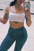Solid Backless Bra