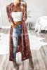 Lilipretty Solid Color Velvet Long Coat