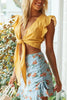 Ruffle Knot Blouse