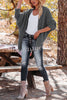 Holiday Spirit Cable Dolman Cardigan