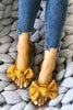 Casual Bow Thong Flat Sandals