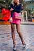 Dot Print Mesh Mesh Stockings