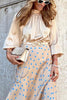 Satin Mock Neck Blouse