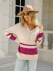 Women's Fashionable Stand-up Neck Zip-up Sweater