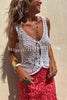Gianni Knit Hollow Out Front Cutout Tank Top