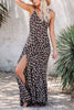 Walk On the Wild Leopard Slip Maxi Dress