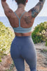 Solid Backless Bra
