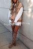 Beauty Brains Houndstooth Knit Sweater Vest