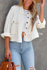 Lilipretty Cool for You Pocketed Waffle Crop Jacket