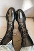 Round Toe Lace Up Martin Boots