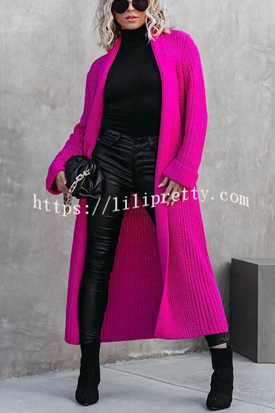Very Impressed Knit Duster Cardigan