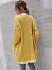 Loose Size Color Matching Long Sleeve Knitted Sweater
