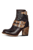 High Heel Belt Buckles Ankle Boots