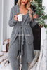 Cozy Town Fuzzy Pocketed Hooded Cardigan