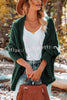 Holiday Spirit Cable Dolman Cardigan