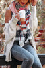 Holiday Spirit Cable Dolman Cardigan