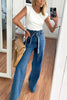 Belted Loose High Waist Jeans