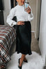 Satin Zipper Skirts