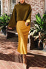 Satin Zipper Skirts