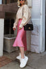 Satin Zipper Skirts