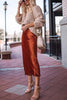 Satin Zipper Skirts
