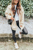 Pockets Loose Hoodie Coat