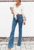 Pocket Trumpet Flare Jeans