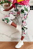Floral Print Drawstring Jogger