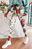 Floral Print Drawstring Jogger