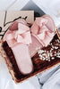 Bow Straw Slipper