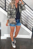 Pockets Drawstring Hoodie Jackets