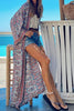 Boho Print Long Sleeve Cardigan