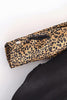 Leopard Patchwork Button Pockes Jackets