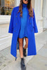 Double Breasted Woolen Long Coat
