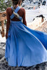 Cross Backless Sleeveless Maxi Dress