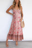 Boho Print Slip Maxi Dress