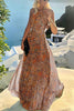Dot Halter Neck Maxi Dress