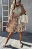 Sequin Lace Floral Dress