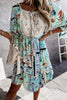 Sequin Lace Floral Dress