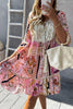 Sequin Lace Floral Dress