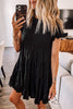 Butterfly Sleeve Babydoll Dress