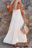 Flowy Tiered Slip Maxi Dress