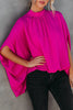 Tie Back Cap Blouse