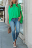Tie Back Cap Blouse