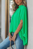 Tie Back Cap Blouse