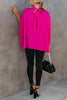 Tie Back Cap Blouse