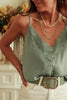 Satin Button Lace Cami