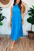 Come To Me Tiered Tank Midi Dress