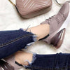 Lydiashoes Lace-Up Air Cushion Sneakers